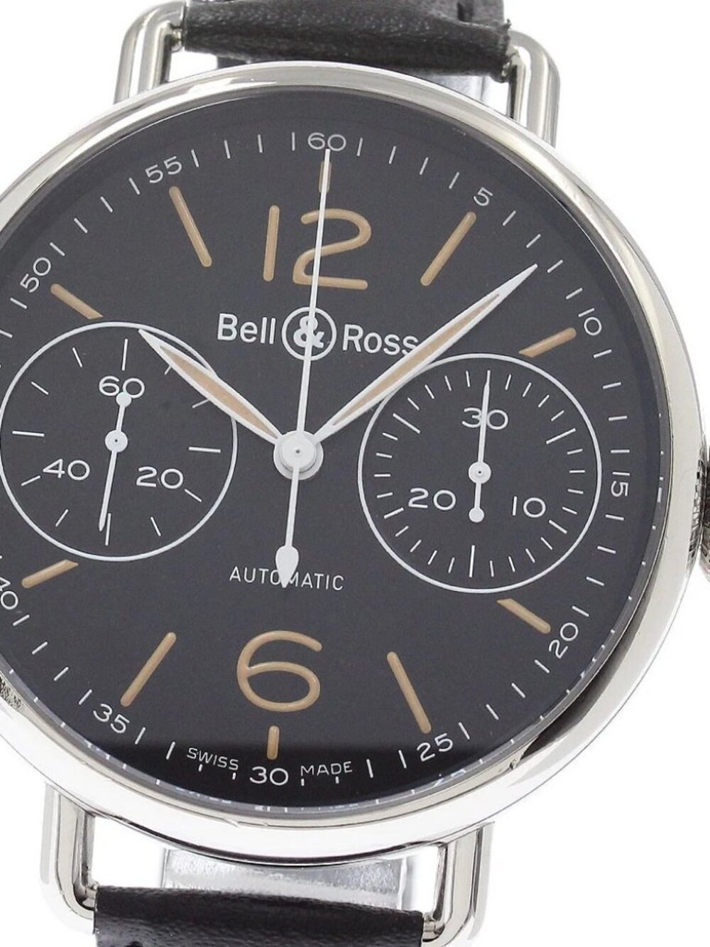 Bell ＆ Ross Vintage One Push BRWW1-MP01 Chronograph Automatic Men's Watch_942578